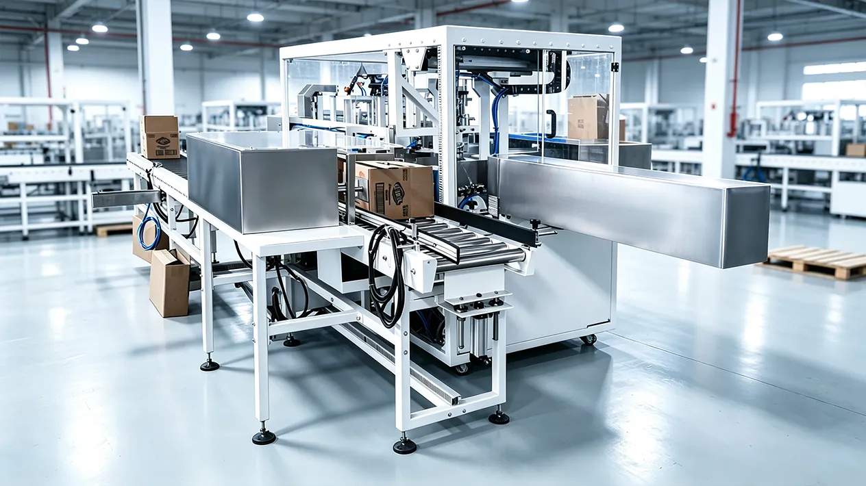 YM-450 Horizontal Side-Loading Case Packer