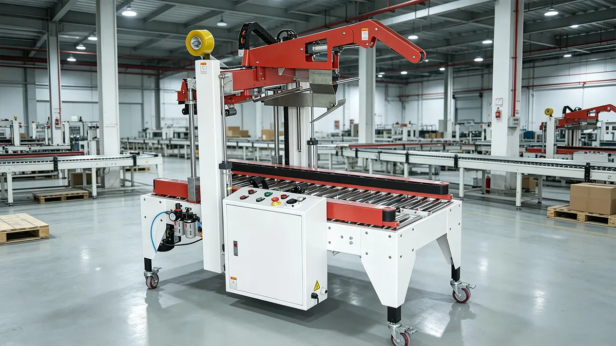 YM-220 Self-Adaptive (Random) Case Sealer